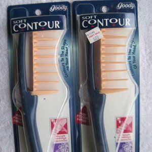 Goody Soft Contour Super Comb 1996 Ouchless Flexible Pad Design Gentle Control